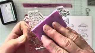 How to Prepare a New Photopolymer Stamp Set