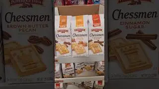 ♟️😍 New Chessmen Cookies!! #trending #walmart #pepperidgefarm #dessert #shopping #today #shorts
