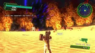 EDF 4.1 M26 when Rule of God is not just a Meme weapon run Inferno Crimson AR ( Earth Defense Force)