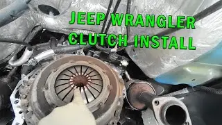 Установка сцепления JEEP WRANGLER