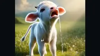 Horse And Cow's Emotional Motivated Story#cute #hearttouching #sad #baby #love