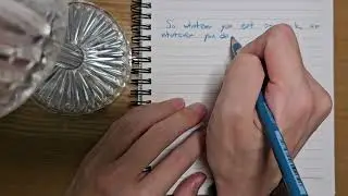 [ASMR]고린도전서 10장 31절 예쁜 색연필로 쓰기☆ Handwriting 1 Corinthians 10:31 using pretty colored pencils☆