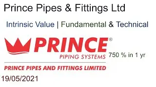 Prince Pipes Stock Fundamental & Technical | Prince Pipes fair value | Prince Pipes stock 750% jump