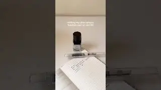 come refill my pilot kakuno fountain pen using con-40 ✍🏻 #journal #journaling #fountainpen