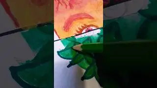 One drawing but four different ember||(land part🌳(part_3) #disney#disneypixar #element#shortsvideo