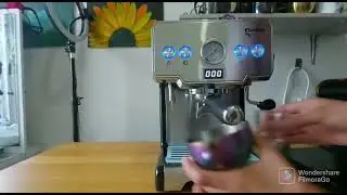 How to extract better Espresso using Gemilai 3605 using 600n grinder and make latteart swan