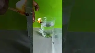 Water experiment in glass and fire # NS EXPERIMENT # VAIRAL SHORTS # SHORTS