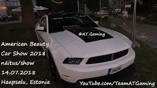 American Beauty Car Show n&auml;itus/show