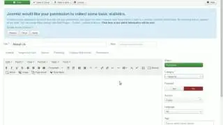 Articles in Joomla