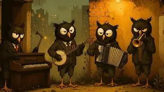 Late Night Jazz Groove 🦉🎷 | Smooth & Cozy Jazz for Relaxing | Owl Hoot Jazz