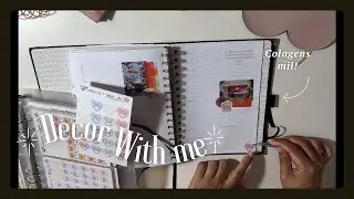 DECOR WITH ME || planner decorating Vipapier 2024