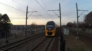 Dutch Trains Passing by at High Speed!
