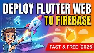 Flutter Web App Deploy on Firebase 2026! Fastest, Secure way! Free Hosting