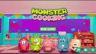Real World Fraction Problems with Monster Cooking - Math Game for Grades 3-5