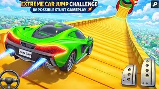 INSANE Mega Ramp Jump 😱 | Extreme Car Stunt Gameplay