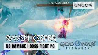 God of War Ragnarok PC | Raven Keeper Boss Fight | GMGOW | No Damage