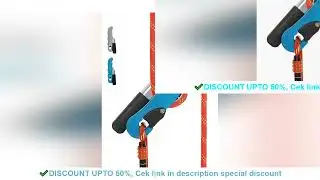 HOT Outdoor Rock Climbing Descent device STOP Handle-Control Abseiling Device Downhill Descender Rap