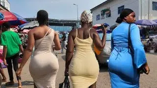 Everyday life scenes of Downtown Kampala city walking tour UG Uganda #Kampala 
