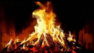 Calming Fireplace Night 🌙 Crackling Fire ASMR for Pure Comfort