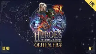 #1: Tutorial | Let's Play: Heroes of Might and Magic - Olden Era | Demo | Live