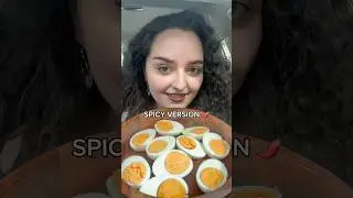 шесть яиц шестью способами ОСТРЫЙ выпуск 🌶️ #яйца #острый #foodchallenge #еда #foodreview