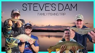 Steve's dam :  Family weekend fishing trip