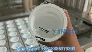 Yogurt Filling & Sealing Machine High-Speed Juice Filling Machine Automatic Production Line Showcase