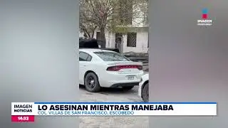 Frente a su esposa e hija ejecutan a hombre en Escobedo | Noticias MTY segunda emisión