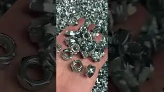 #Hex nylon lock nuts #boltsandnuts #bolts