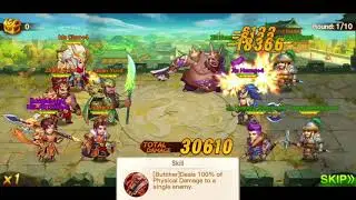 Skill Dong Zhuo - Han Faction - Dynasty Heroes: Legend of Samkok THE BEST INDONESIA 2020