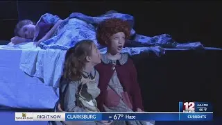 Annie at the Met in Morgantown