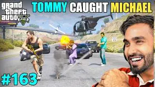 MICHAEL BIGGEST GANGSTER ENCOUNTER | GTA V GAMEPLAY EPISODE #163