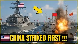 China Sends Armed Fishing Fleet to Harass U.S. Ships &mdash; The Deception Collapses in Minutes