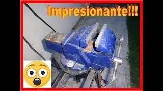 Como reparar morsa Barbero N&deg; 3  restoration how to repair vise!!! Tornillo de banco Morsa Barbero