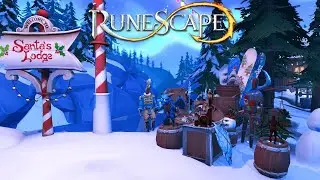 The Christmas Village Returns To Runescape 3 - Black Partyhat, New Santa Hats And Winter Weekends!