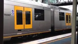 Waratah Departing Fairfield Station