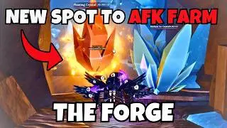 Как быстро фармить гигантских монстров в режиме AFK в игре THE FORGE (Roblox)