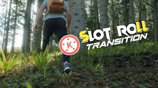 kinemaster transition slot roll tutorial