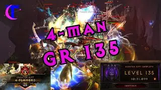 Diablo III Season 21 - 4man Greater Rift 135