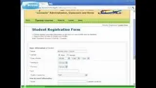 Dynamic School Web - Student Registration