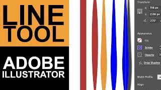 How To Use Line Segment Tool In Illustrator | Graphicxtras