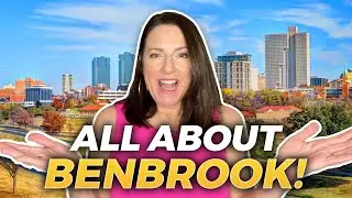 Exploring Benbrook Texas: Fort Worth TX Hidden Gem | Benbrook Texas Map Tour | Living In Benbrook TX