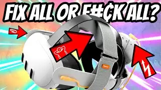 This Quest 3 3S Comfort Headstrap IS A NIGHTMARE!!!