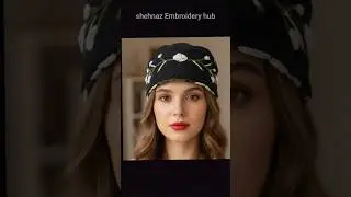 Exclusive Handwork Designs | Order Your Custom Embroidered Cap Now 🌸 | Shehnaz Embroidery Hub