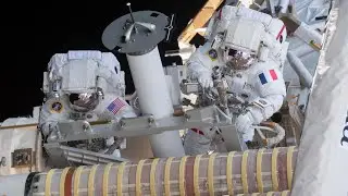 SUIT ISSUE AND GREAT VIEWS &ndash; HIGHLIGHTS of iROSA Spacewalk 74 &ndash; Pesquet / Kimbrough (16.06.2021)