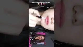 pink lip combo I'm obsessed with ft kareena kapoor ( affordable version ) 🍨💗