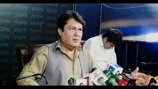 SACM Barrister Saif press briefing After KP cabinet Meeting (13 9 2022)