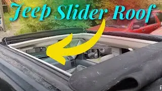 Dana's Garage     08 Jeep liberty Slider Roof fiasco.