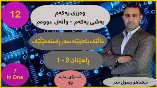 بیرکاری 12ی زانستی | بەشی یەکەم_وانەی دووەم| خاڵێک بکەوێتە سەر راستەهێڵێک ڕاهێنانی 1 - 2  ڤیدیۆی 19