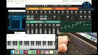 Playing Virtual Instruments With Your Mac Computer Keyboard with PatchWork & MidiKeys Software